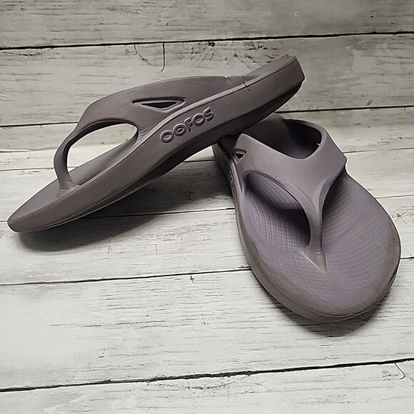 Oofos OOriginal Comfort Recover Unisex Mauve Flip Flop Sandals Men 13/Women 15